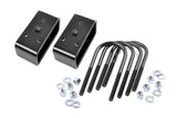 Rough Country - 2 Inch Block & U-Bolt Kit - Ford F-250 Super Duty 2WD/4WD (2005-2010)
