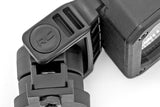 Rough Country - Black Series LED Light Pair - 2 Inch - Flood - Swivel Mount