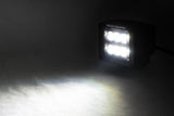 Rough Country - 2 Inch Black Series LED Light Pods - Spot - Square