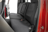 Rough Country - Seat Covers - FR & RR - Crew Cab - Nissan Frontier 2WD/4WD (2022-2025)