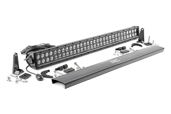 Rough Country - 30 Inch Black Series LED Light Bar - Dual Row