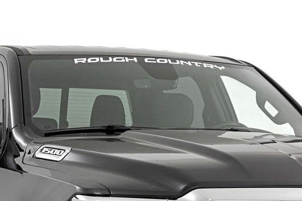 Rough Country - Rough Country Decal - 2 Inch X 27 Inch - White