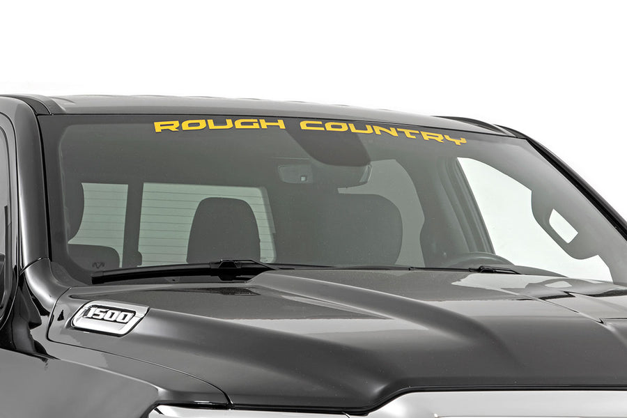 Rough Country - Rough Country Decal - 3.6 Inch X 35 Inch - Yellow