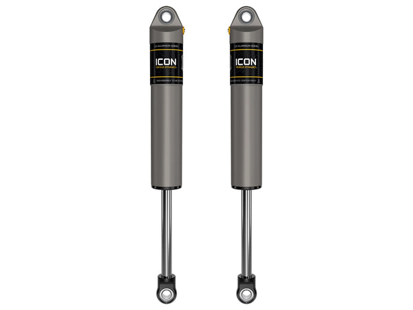 ICON 1999-2025 Ford F-250/F-350 Super Duty 3-6” Lift Rear V.S. 2.5 Aluminum Series Shock Absorbers Internal Reservoir Pair