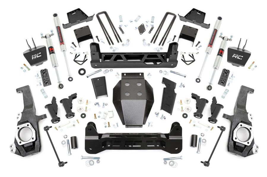 Rough Country - 7 Inch Lift Kit - Torsion Drop - M1 - Chevy/GMC 2500HD/3500HD (20-25)