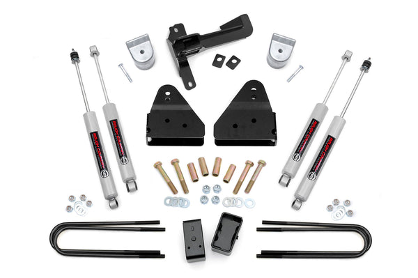 Rough Country - 3 Inch Lift Kit - FR Spacer - Ford F-250/F-350 Super Duty 4WD (2005-2007)