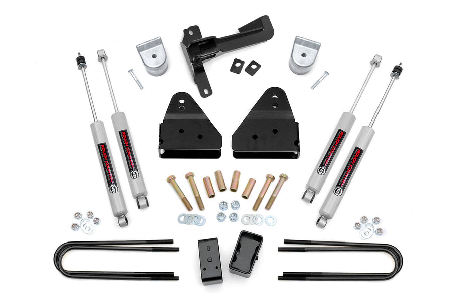 Rough Country - 3 Inch Lift Kit - FR Spacer - Ford F-250/F-350 Super Duty 4WD (2008-2010)