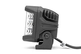Rough Country - 3 Inch Chrome Series LED Lights - Wide Angle Osram - Pair