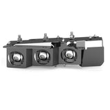 Tiny Monster 411B1 Concept Pod Mini Bronco Steel Bumper Triple Light Kit