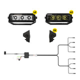 Tiny Monster 43TC8 Tiny Monster Grille Kit For Toyota Tacoma TRD Sport 2020-23 (8 Pods Harness Brackets)