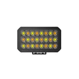 BUILTBRIGHT BB44042 Work Pod Task 3" X 4" Rectangular Flood Light Dual Color White/Amber Pedestal Mount