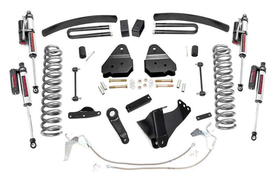 Rough Country - 4.5 Inch Lift Kit - W/O Overloads - Vertex - Ford F-250/F-350 Super Duty (08-10)
