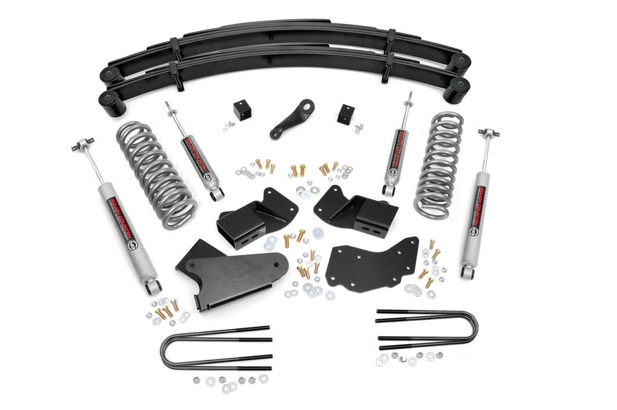Rough Country - 4 Inch Lift Kit - Rear Springs - Ford Bronco II 4WD (1984-1990)