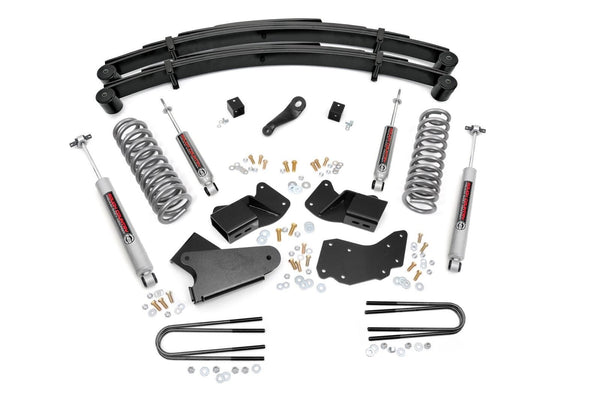 Rough Country - 4 Inch Lift Kit - Rear Springs - Ford Ranger 4WD (1983-1997)