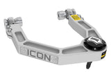 ICON 2021-2023 Ford Bronco Billet Upper Control Arm/Delta Joint Pro Kit