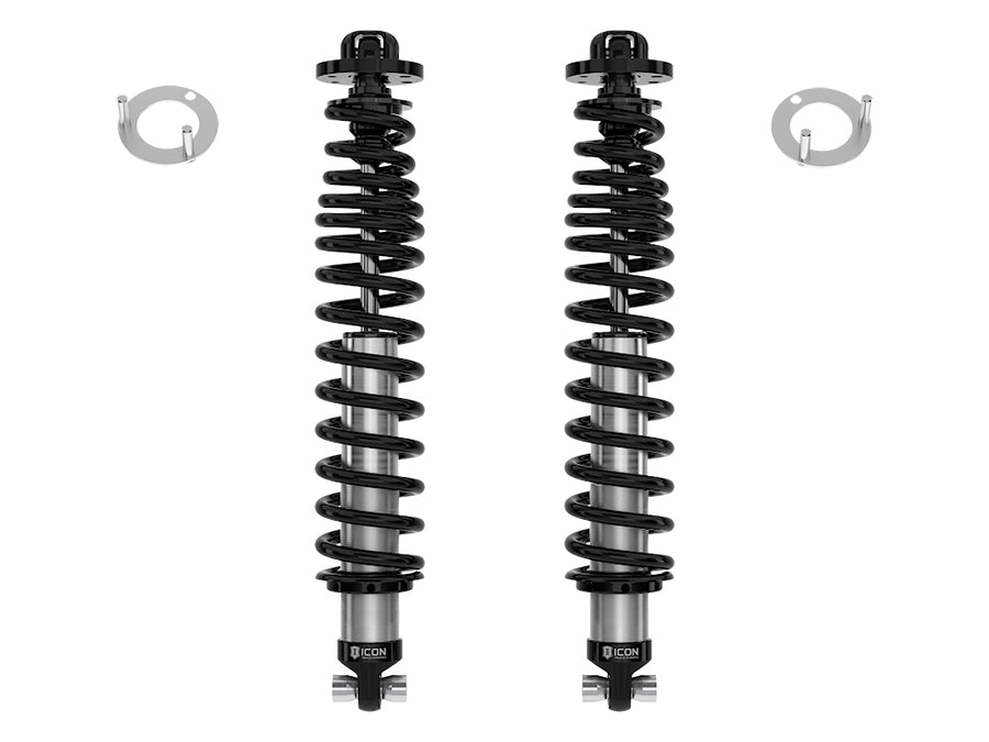 ICON 2021-2023 Ford Bronco Rear 1.25-3” Lift V.S. 2.5 Series Coilover Kit Internal Reservoir