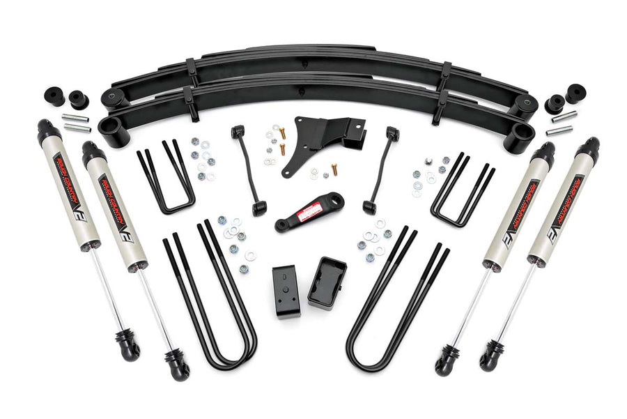 Rough Country - 4 Inch Lift Kit - Rear Blocks - V2 - Ford F-250/F-350 Super Duty 4WD (1999)