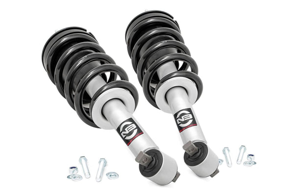 Rough Country - Loaded Strut Pair - Stock - Chevy/GMC 1500 2WD/4WD (07-13)
