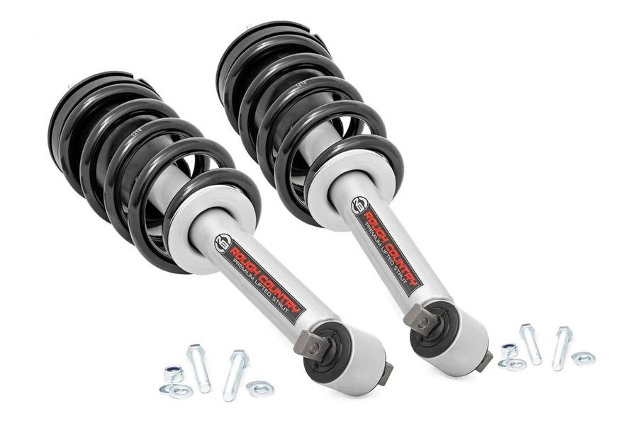 Rough Country - Loaded Strut Pair - 3.5 Inch Lift - Chevy/GMC 1500 (14-18 & Classic)
