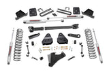 Rough Country - 6 Inch Lift Kit - Diesel - OVLD - D/S - Ford F-250/F-350 Super Duty (17-22)