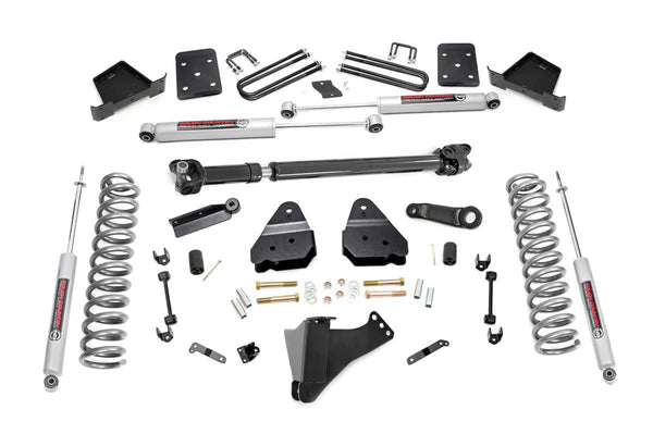 Rough Country - 4.5 Inch Lift Kit - FR D/S - Ford F-250/F-350 Super Duty 4WD (2017-2022)