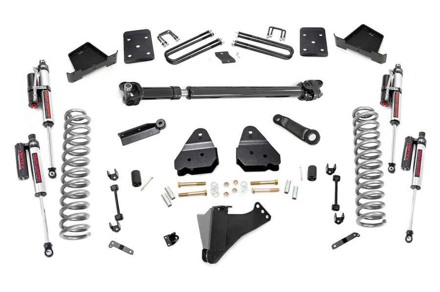 Rough Country - 6 Inch Lift Kit - No OVLDS - D/S - Vertex - Ford F-250/F-350 Super Duty (17-22)