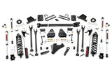 Rough Country - 6 Inch Lift Kit - Diesel - 4 Link - D/S - C/O V2 - Ford F-250/F-350 Super Duty (17-22)