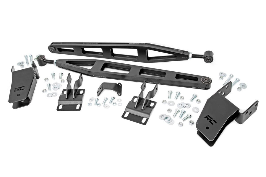 Rough Country - Traction Bar Kit - Inverted U-bolts - 0-6 Inch - Ford F-250 Super Duty (08-16)