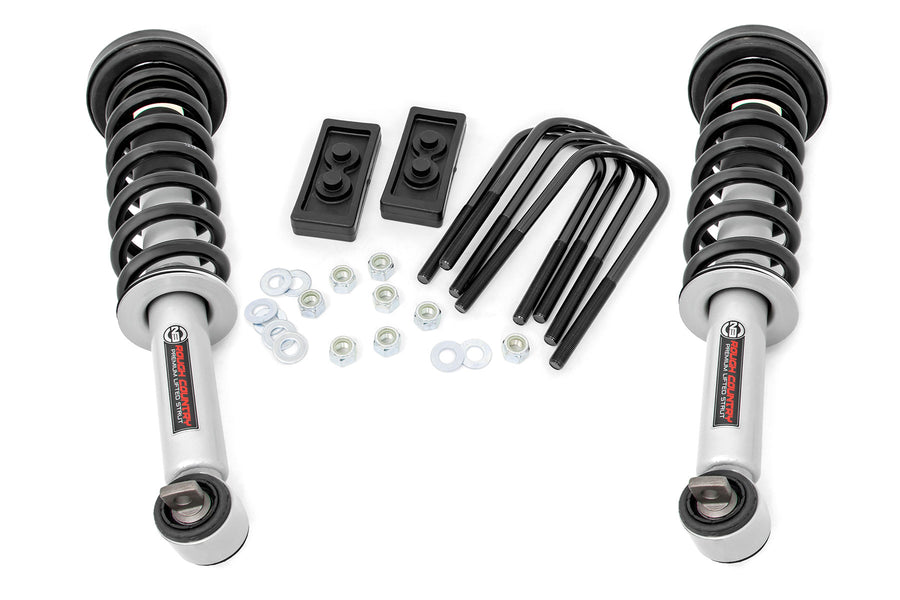 Rough Country - 2.5 Inch Lift Kit - Ford F-150 Tremor 4WD (2021-2025)