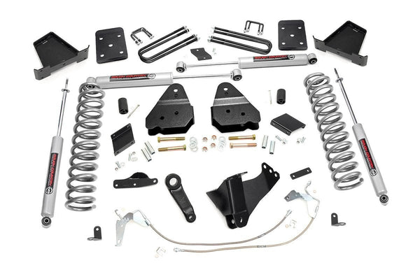 Rough Country - 6 Inch Lift Kit - Diesel - No OVLD - Ford F-250 Super Duty 4WD (2011-2014)