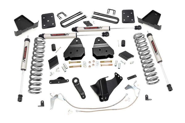 Rough Country - 6 Inch Lift Kit - Gas - No OVLD - V2 - Ford F-250 Super Duty 4WD (2011-2014)