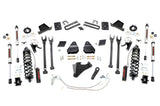 Rough Country - 6 Inch Lift Kit - 4-Link - No OVLD - C/O V2 - Ford F-250 Super Duty (11-14)