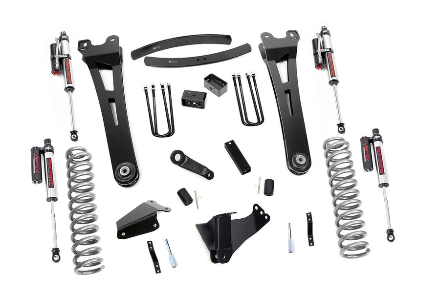 Rough Country - 6 Inch Lift Kit - Gas - Radius Arm - Vertex - Ford F-250/F-350 Super Duty (05-07)