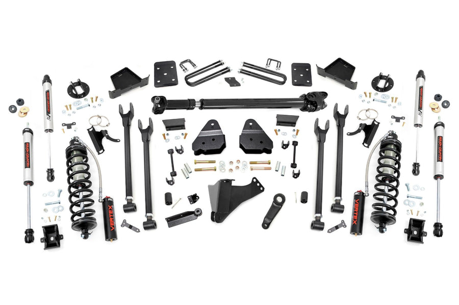 Rough Country - 6 Inch Lift Kit - 4-Link - D/S - C/O V2 - Ford F-250/F-350 Super Duty (17-22)