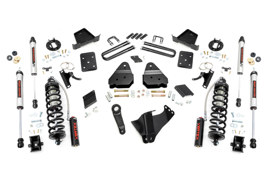 Rough Country - 6 Inch Lift Kit - Gas - OVLD - C/O V2 - Ford F-250 Super Duty (11-14)