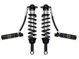 ICON 2025 Toyota 4Runner 4WD 1.25-3" Lift Front 2.5 Series Coilover Kit Remote Reservoir W/ CDEV