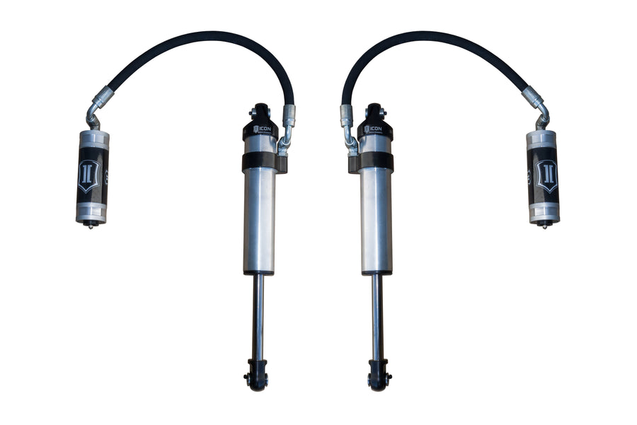 ICON 2003-2024 Toyota 4Runner/2005-2023 Toyota Tacoma/2007-2014 Toyota FJ Cruiser Front 2.5 VS Long Travel Remote Reservoir Secondary Shocks Pair