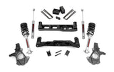 Rough Country - 5 Inch Lift Kit - Cast Steel - N3 Struts - Chevy/GMC 1500 (14-17)