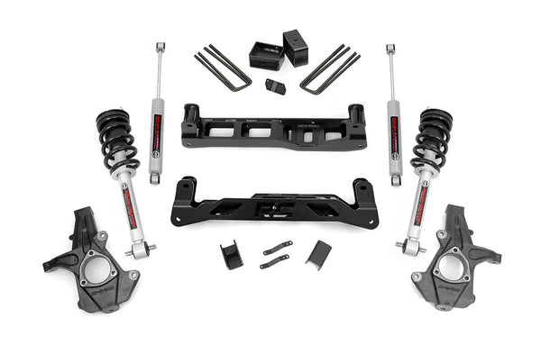Rough Country - 5 Inch Lift Kit - Cast Steel - N3 Struts - Chevy/GMC 1500 (14-17)