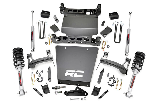 Rough Country - 5 Inch Lift Kit - Bracket - N3 Struts - Chevy/GMC 1500 (14-18 & Classic)