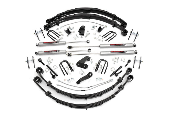 Rough Country - 6 Inch Lift Kit - Manual Steer - Jeep Wrangler YJ 4WD (1987-1995)
