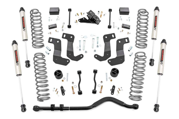Rough Country - 3.5 Inch Lift Kit - C/A Drop - Stage 1 - V2 - Jeep Wrangler Unlimited (24-25)