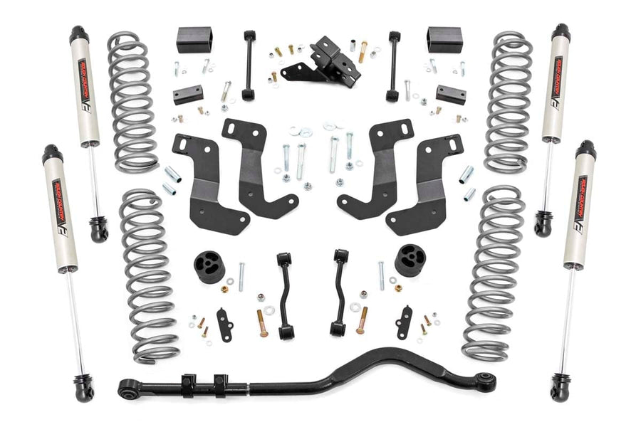 Rough Country - 3.5 Inch Lift Kit - C/A Drop - Stage 1 - V2 - Jeep Wrangler Unlimited (24-25)