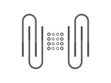 ICON 2011-2025 Ford F-250/F-350 Super Duty Rear 15” U-Bolt Kit