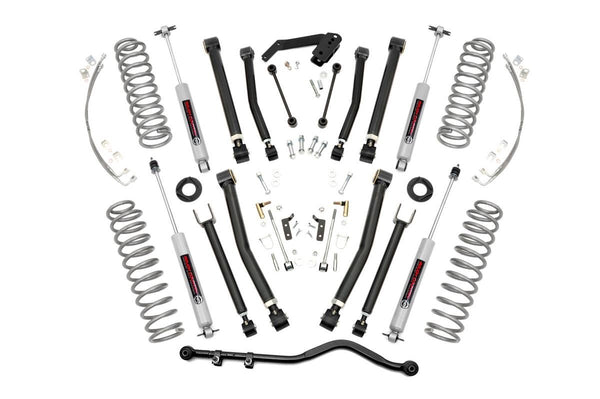 Rough Country - 4 Inch Lift Kit - X-Series - Jeep Wrangler JK 4WD (2007-2018)