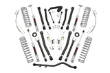 Rough Country - 4 Inch Lift Kit - X-Series - Jeep Wrangler Unlimited 2WD/4WD (2007-2018)