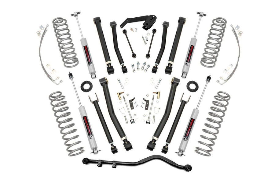 Rough Country - 4 Inch Lift Kit - X-Series - Jeep Wrangler Unlimited 2WD/4WD (2007-2018)