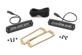 Rough Country - 6 Inch Black Series LED Lights - Flush Mount - Pair
