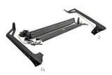 Rough Country - LED Light Kit - Windshield Mount - 50 In. Black Dual Row - Jeep Wrangler JK (07-18)