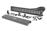 Rough Country - 20 Inch Black Series LED Light Bar - Dual Row - Amber DRL